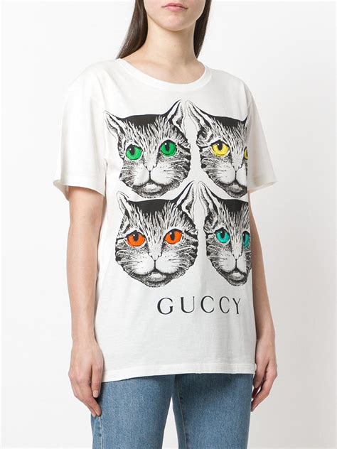 gucci shirt with cat|Gucci stuffed animal.